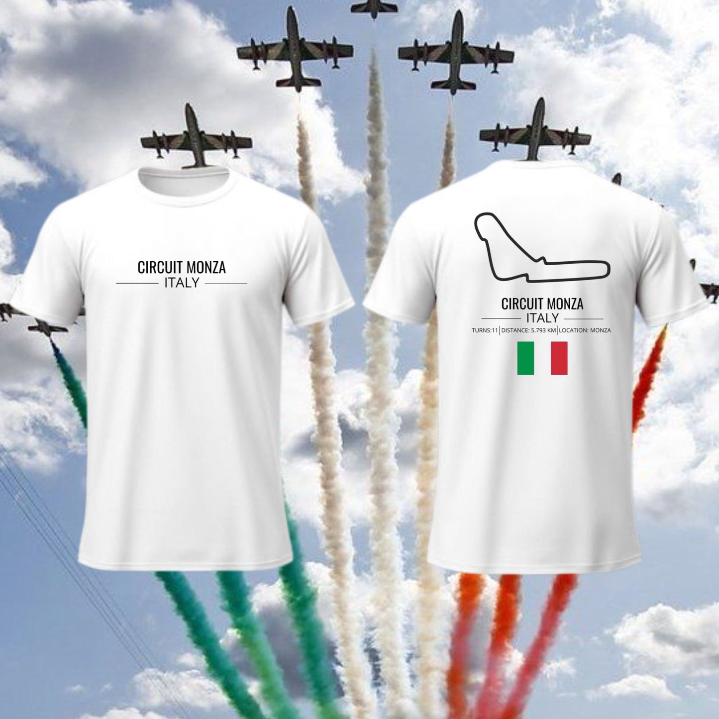 Camiseta Circuito Monza Italia