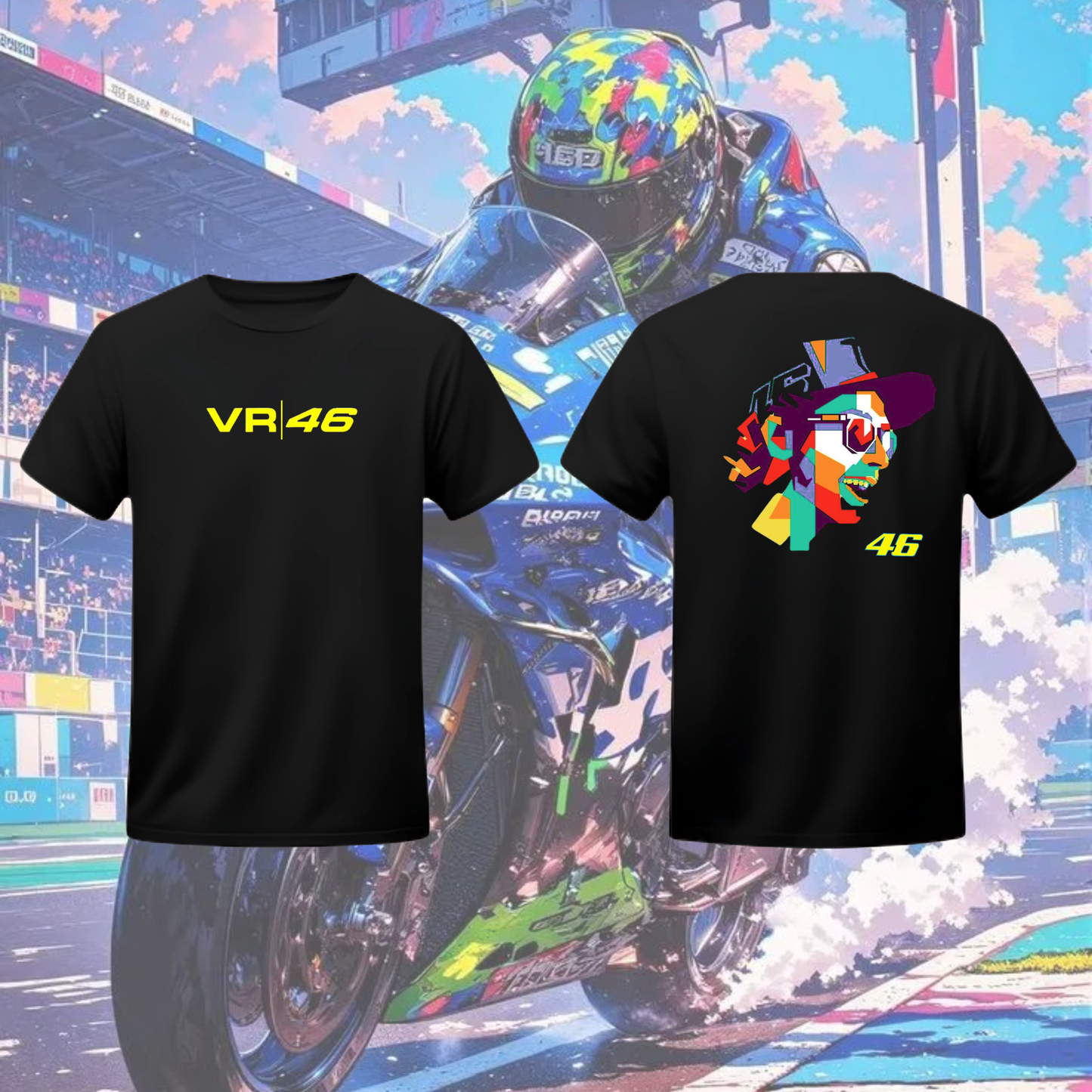 Camiseta Valentino Rossi 46 Moto GP