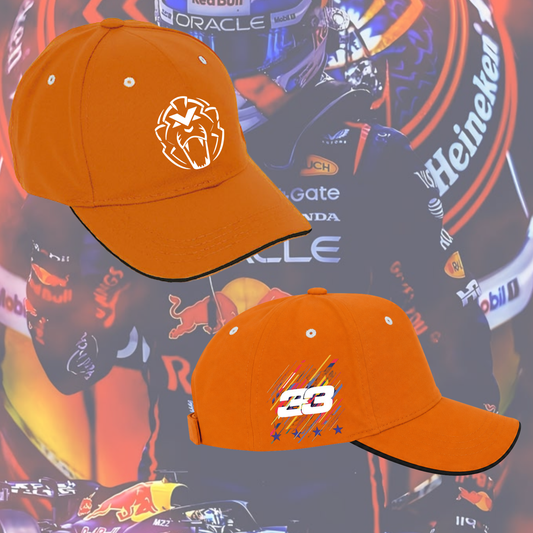 Gorra Piloto Max Verstappen 2026 - Naranja