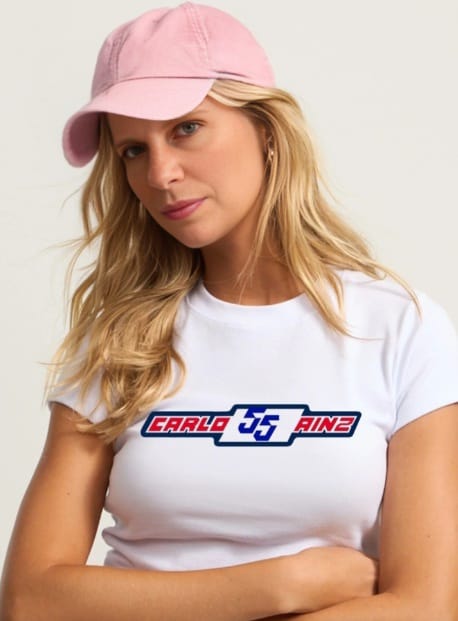 Camiseta Carlos Sainz 55 Mujer