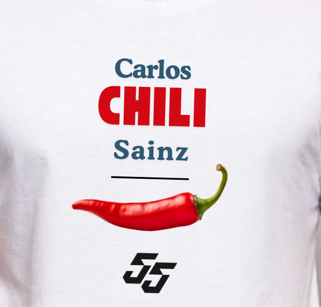 Camiseta Carlos Sainz Chili