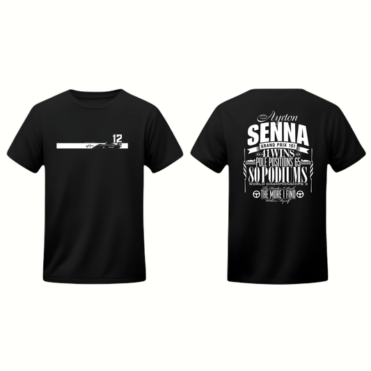 Camiseta Ayrton Senna